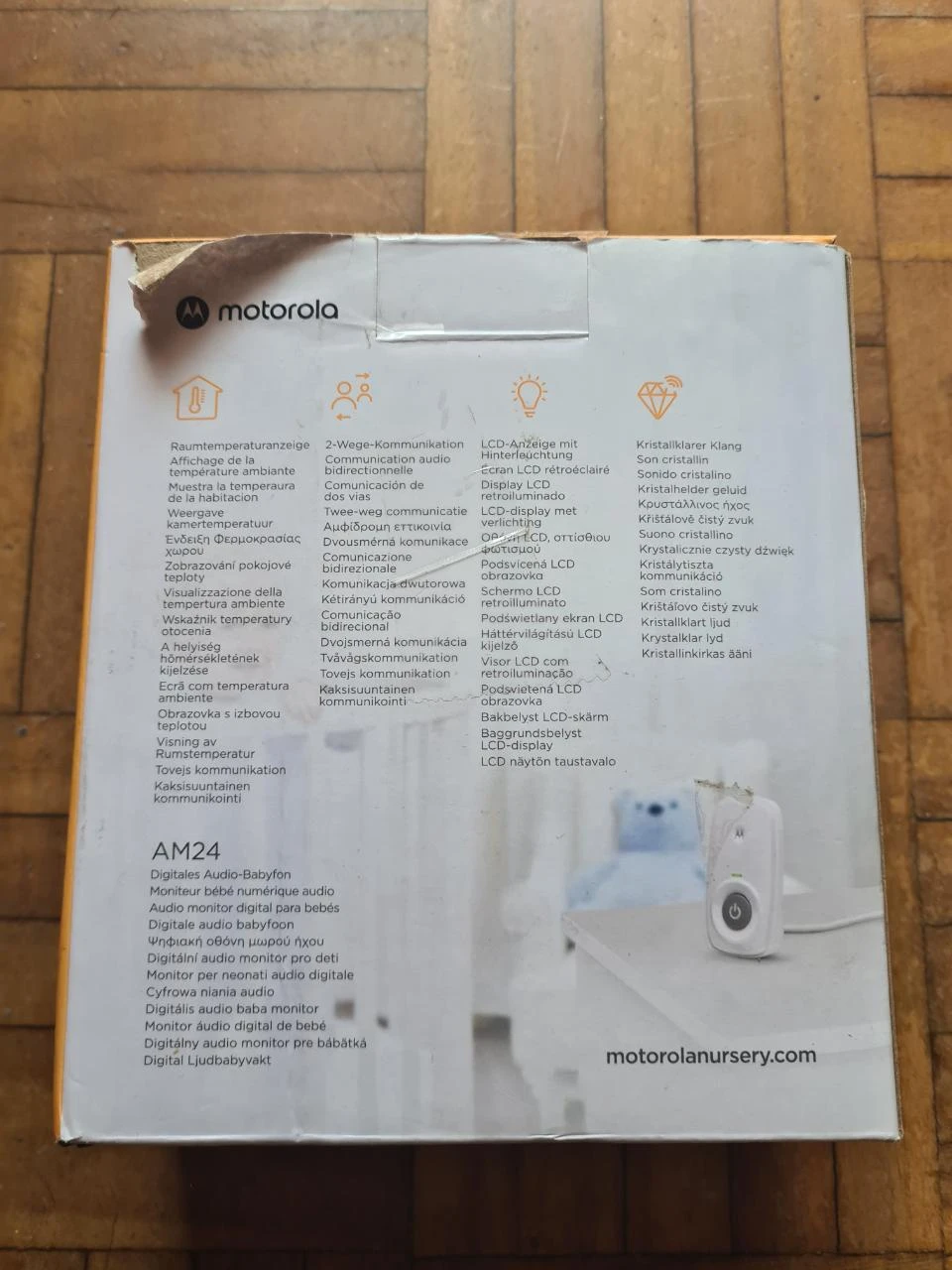 Intercomunicateur babyphone Motorola AM24 – photo 2